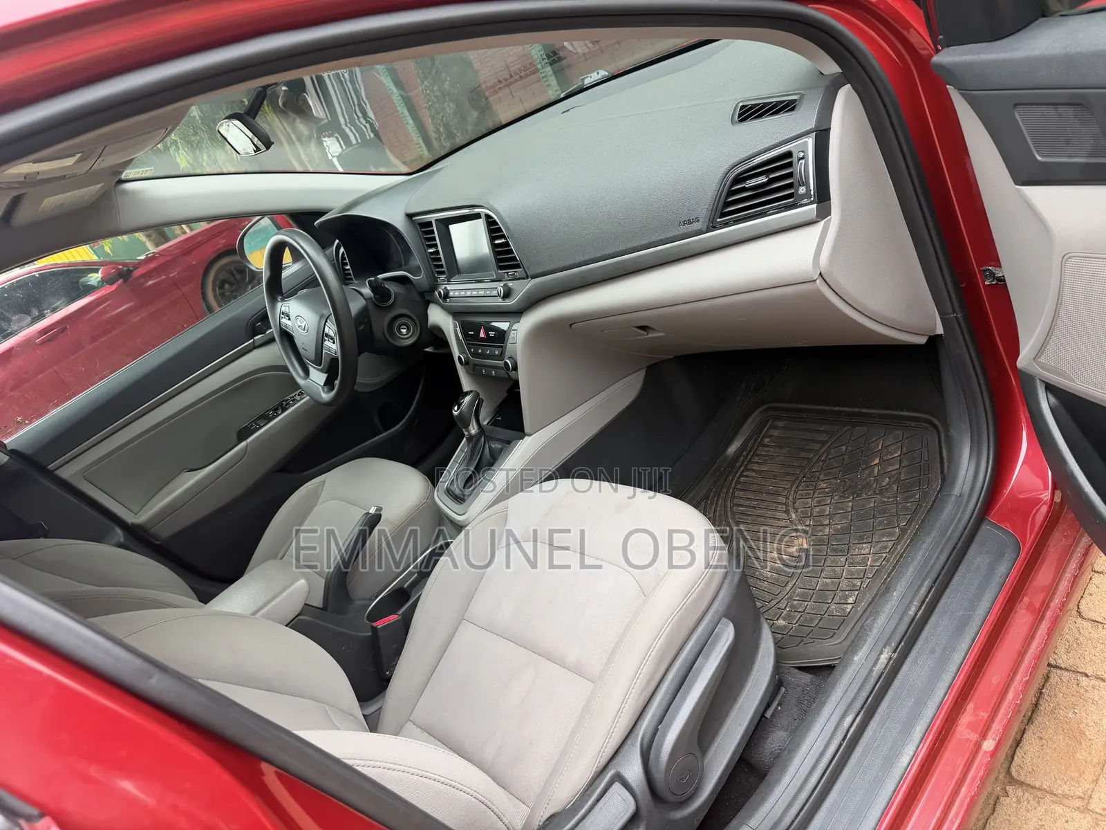 Hyundai Elantra 2017 Red