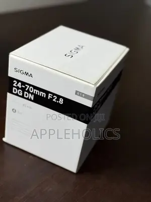 Brand New Sigma 24-70 Mm F2.8 Lense