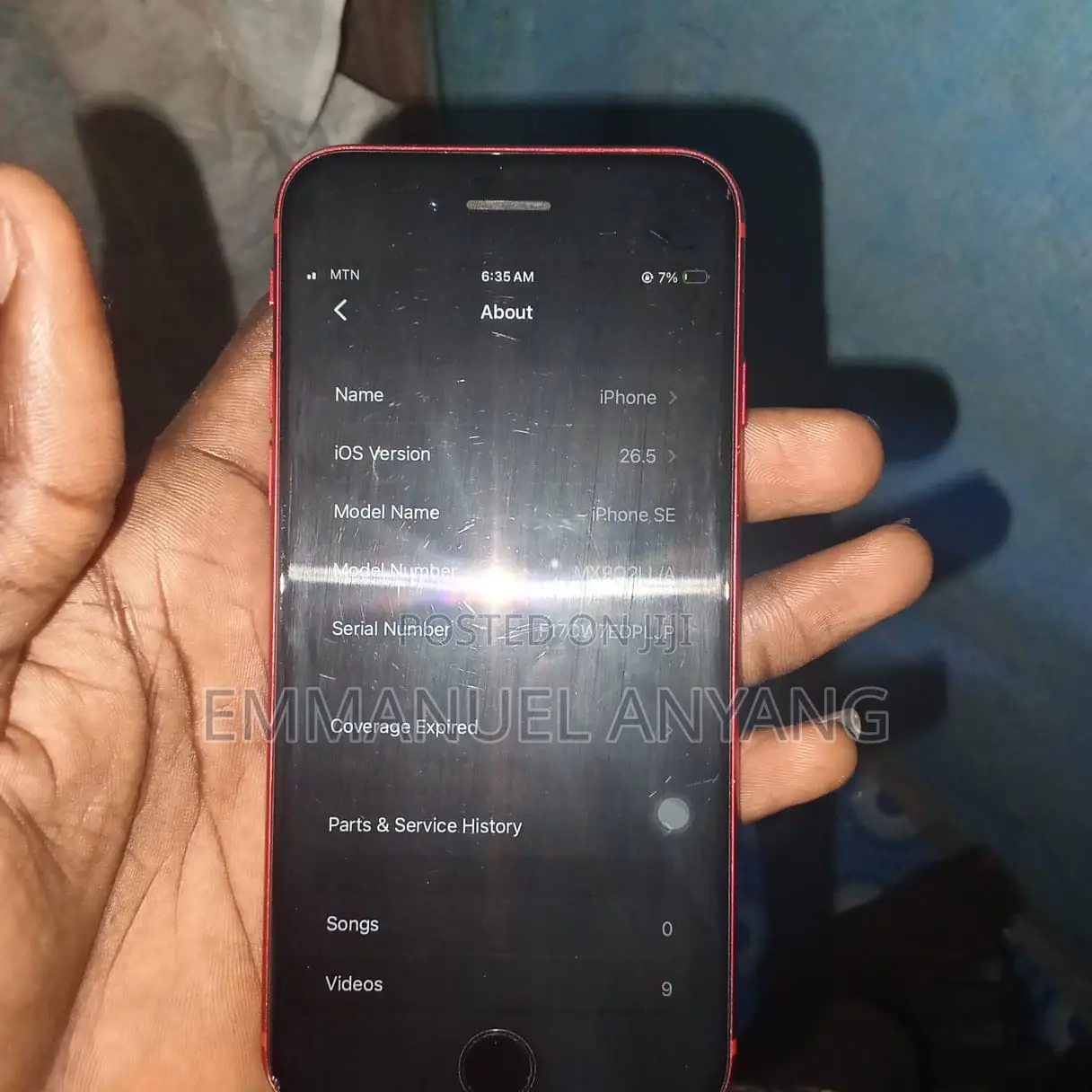 Apple iPhone SE 64 GB Red
