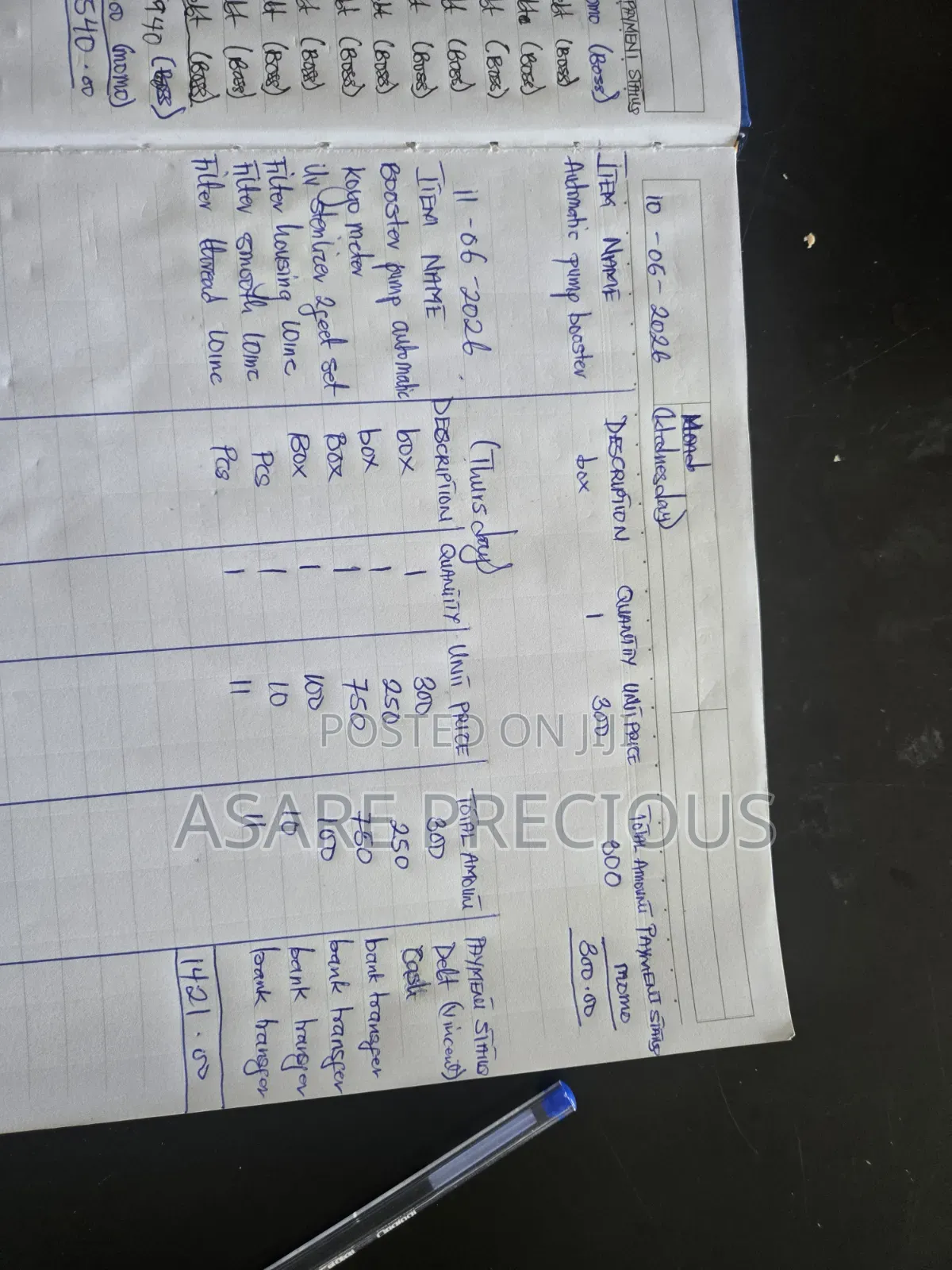 Dosing Pump and Tank
