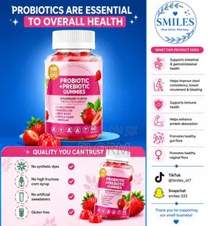 Probiotic +Prebiotic Gummies