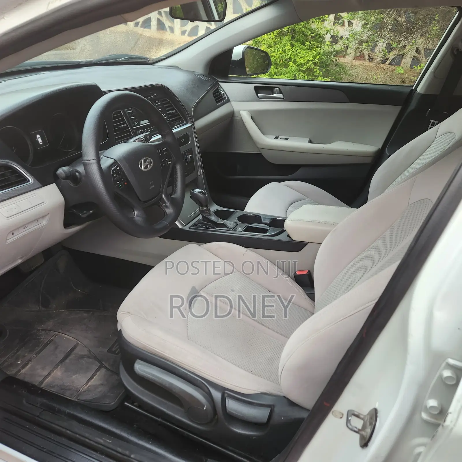 Hyundai Sonata SE 4dr Sedan (2.4L 4cyl 6A) 2015 White