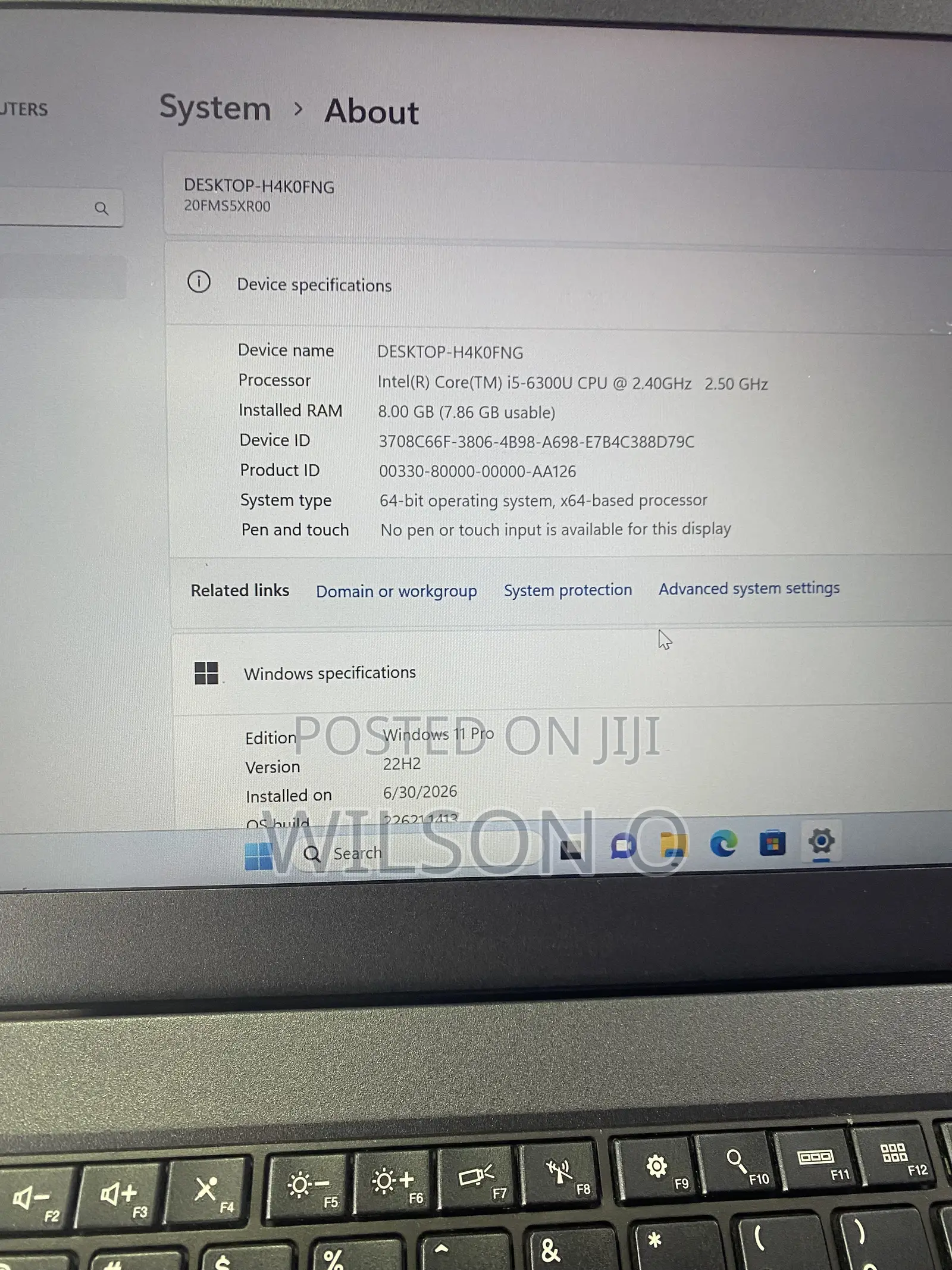 Laptop Lenovo ThinkPad T460 8GB Intel Core i5 SSD 128GB