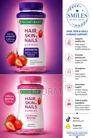 Hair. Skin and Nails Gummies