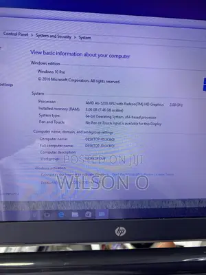 Laptop HP Pavilion 15 8GB AMD A6 HDD 500GB