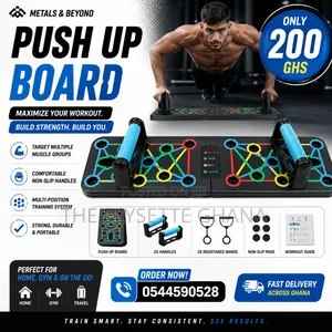 Pushup Board + Resistance Bands