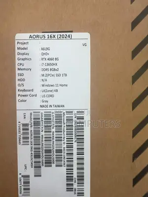 New Laptop 16GB Intel Core i7 SSD 1T
