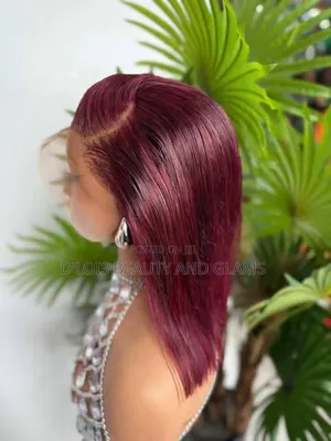 10inches Frontal Bob Wigcap