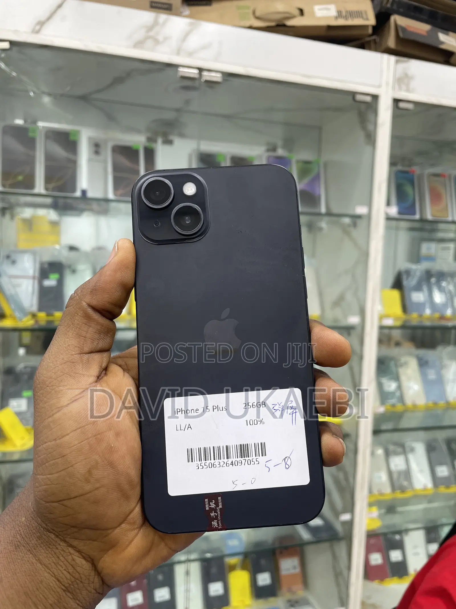 Apple iPhone 15 Plus 256 GB Black