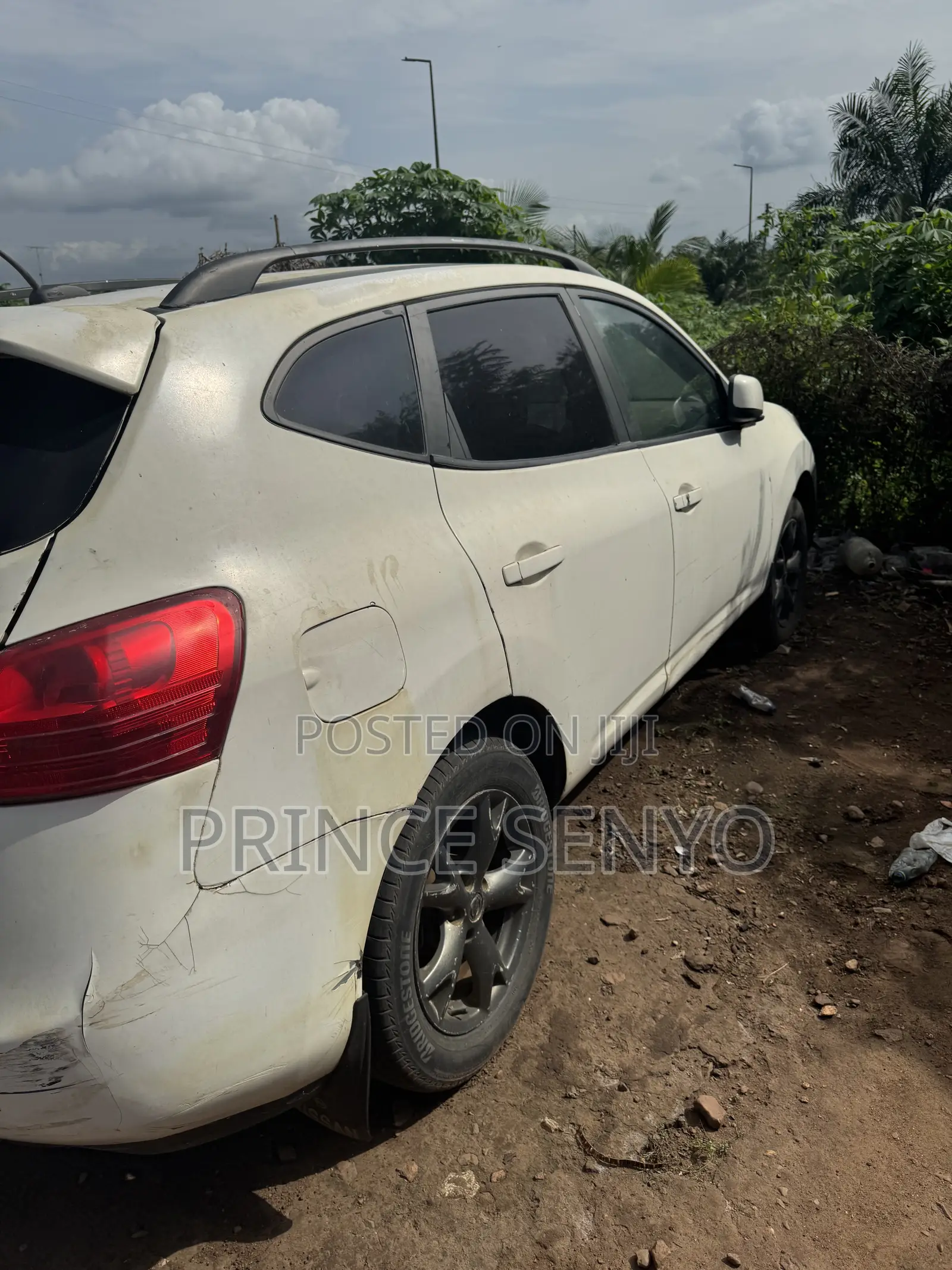 Nissan Rogue SL 4WD 2008 White