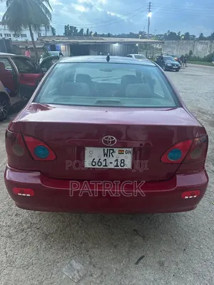 Toyota Corolla 2007 Red