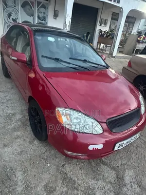 Toyota Corolla 2007 Red