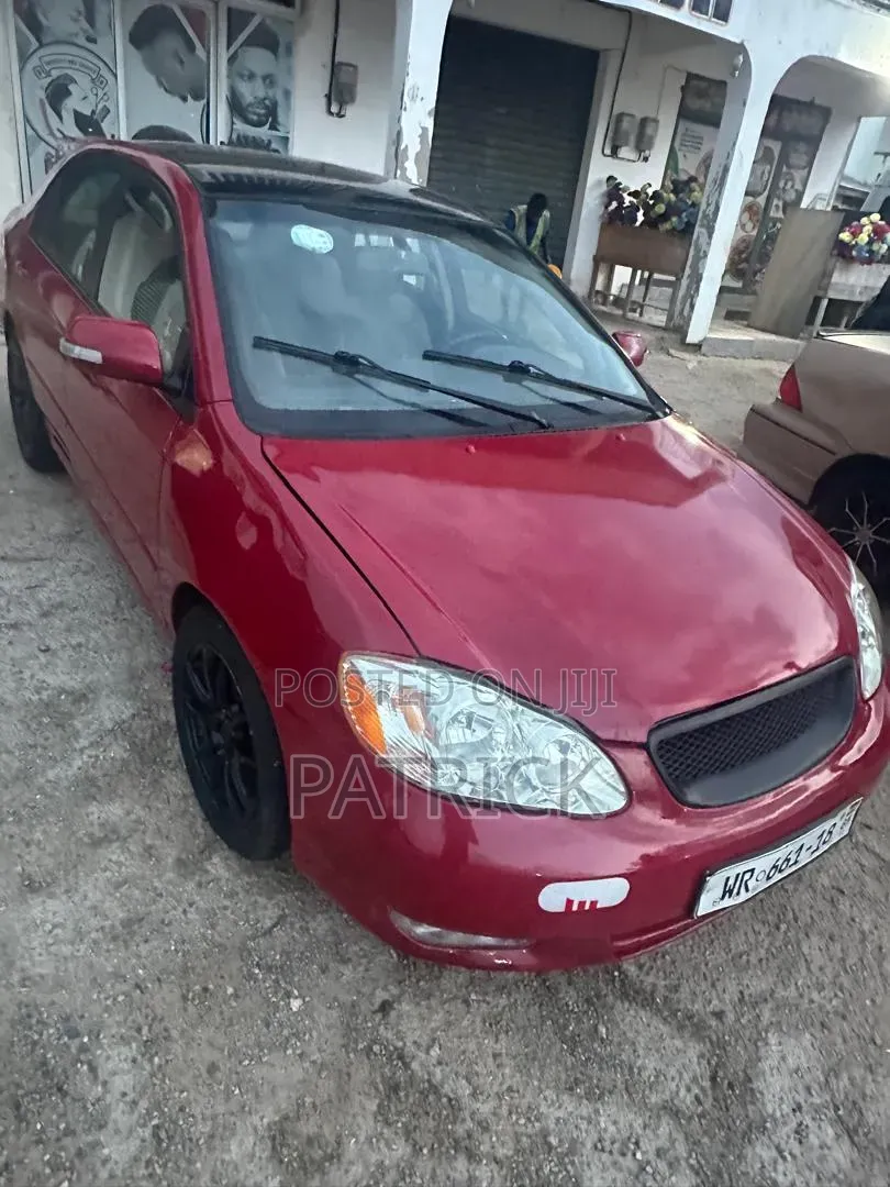 Toyota Corolla 2007 Red