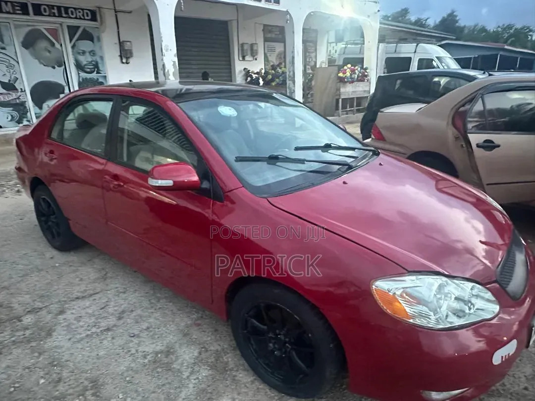 Toyota Corolla 2007 Red