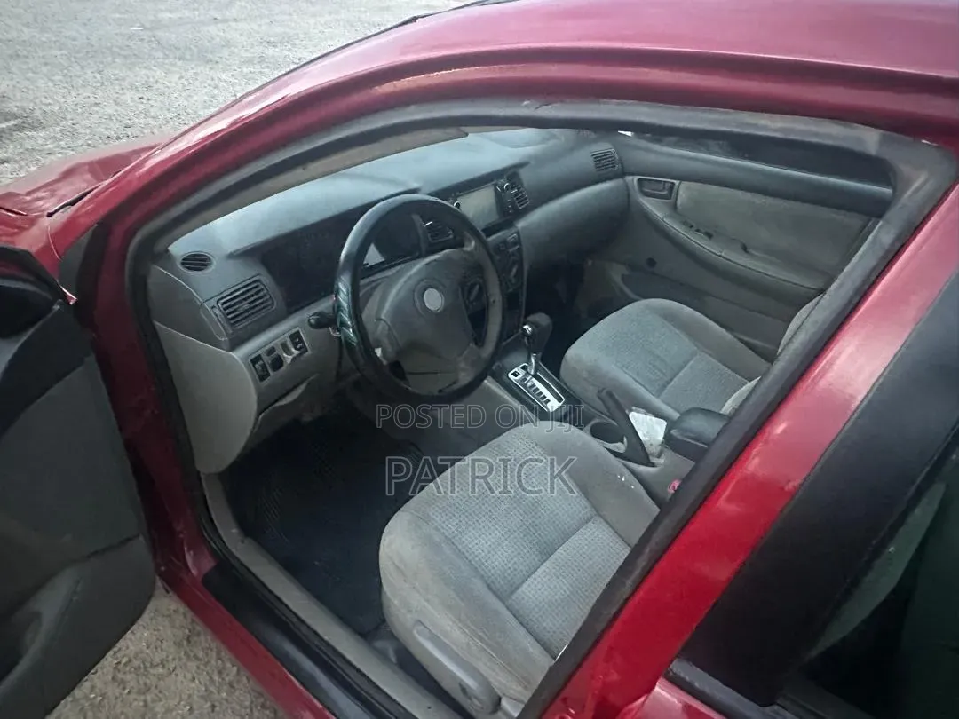 Toyota Corolla 2007 Red