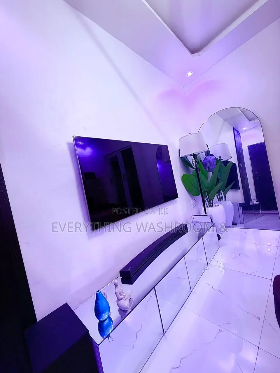 Elegant 6t Led Backlit Arched Mirror – Modern Statement Piece
