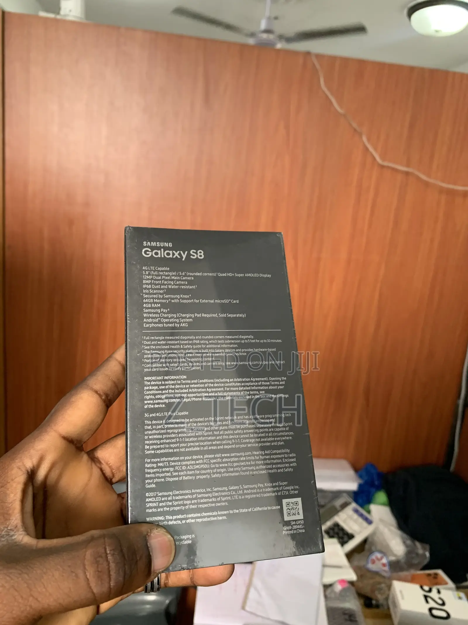 New Samsung Galaxy S8 64 GB Black