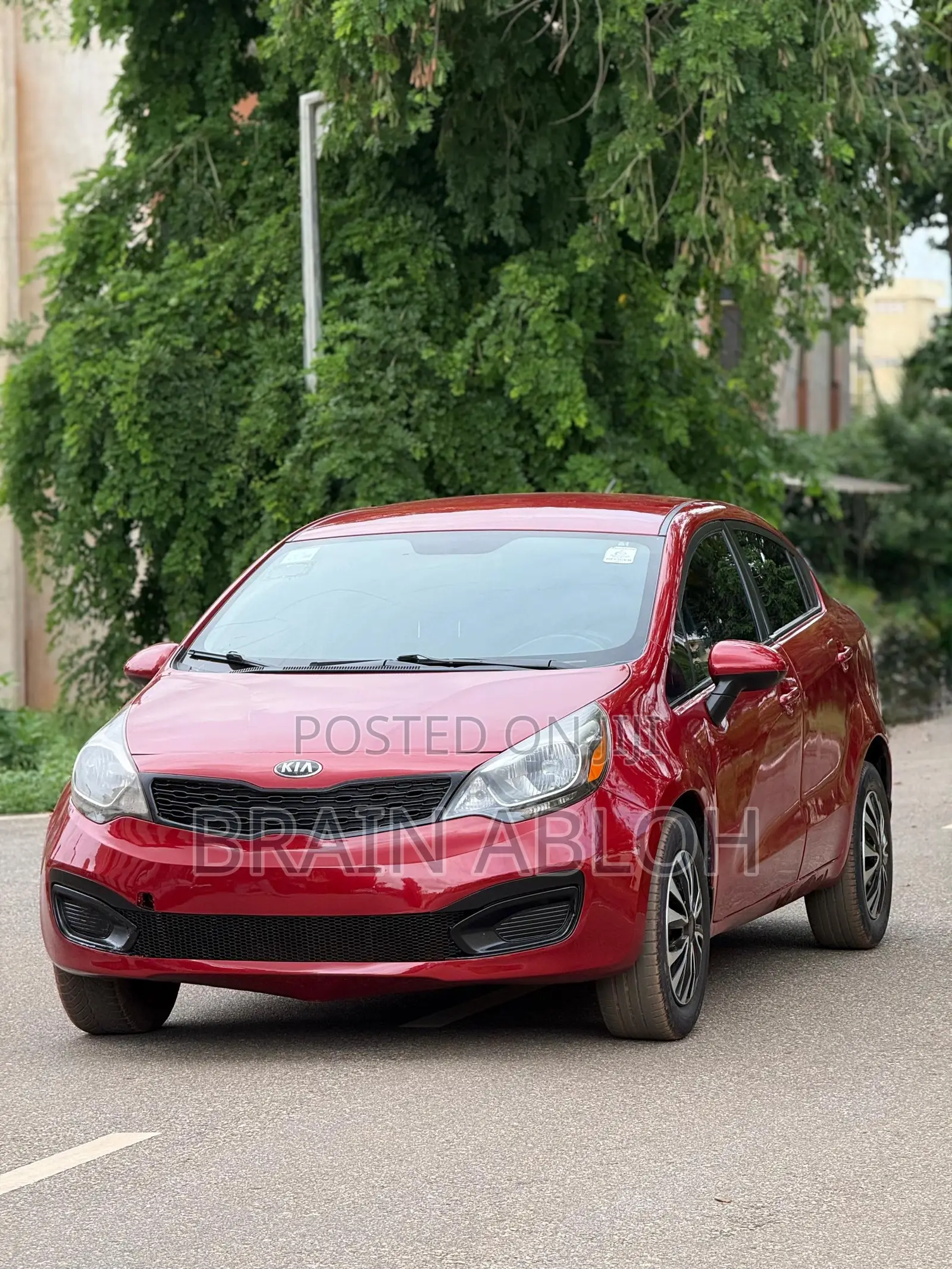 Kia Rio EX 4dr Sedan (1.6L 4cyl 6A) 2015 Red