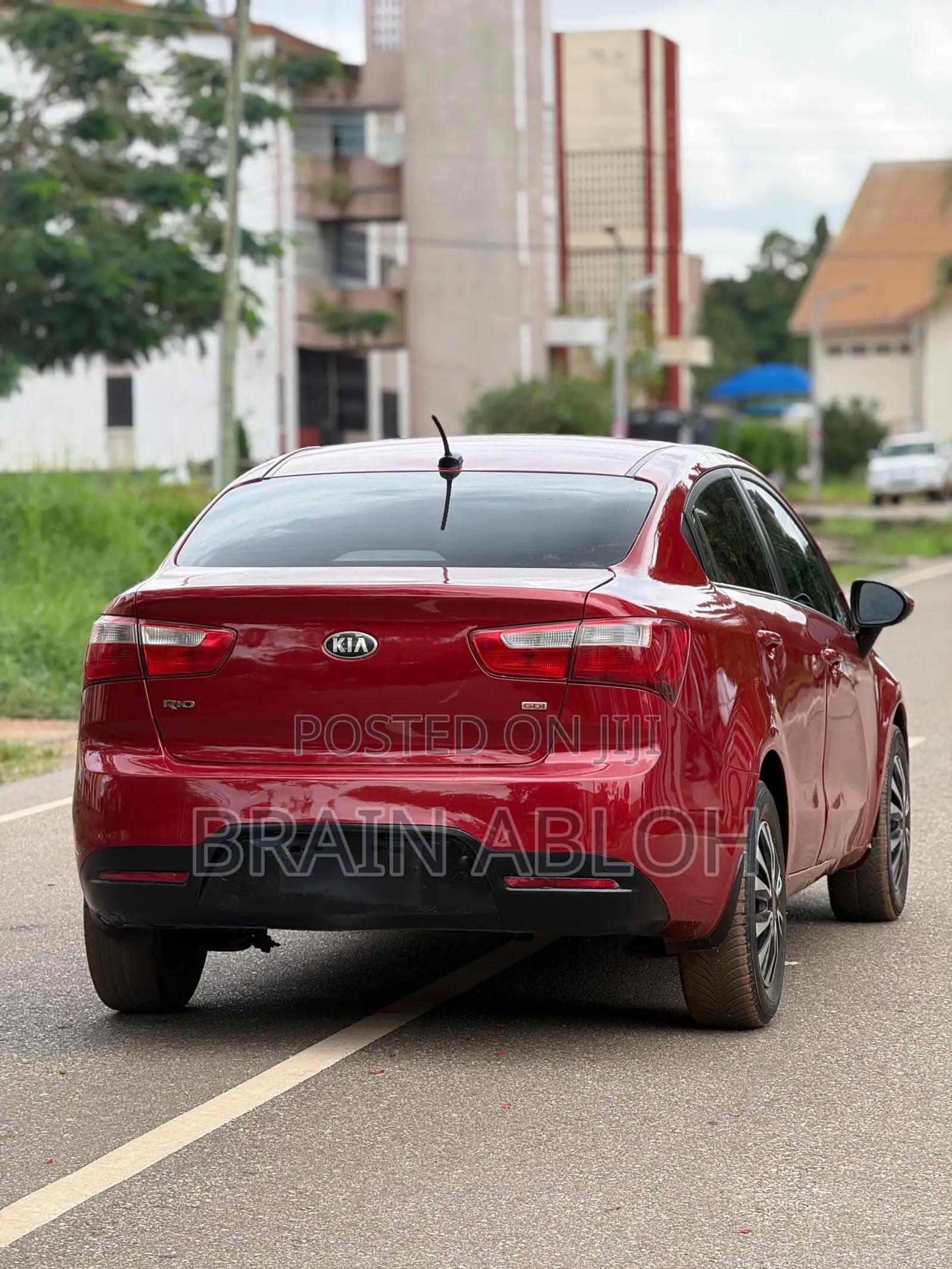 Kia Rio EX 4dr Sedan (1.6L 4cyl 6A) 2015 Red