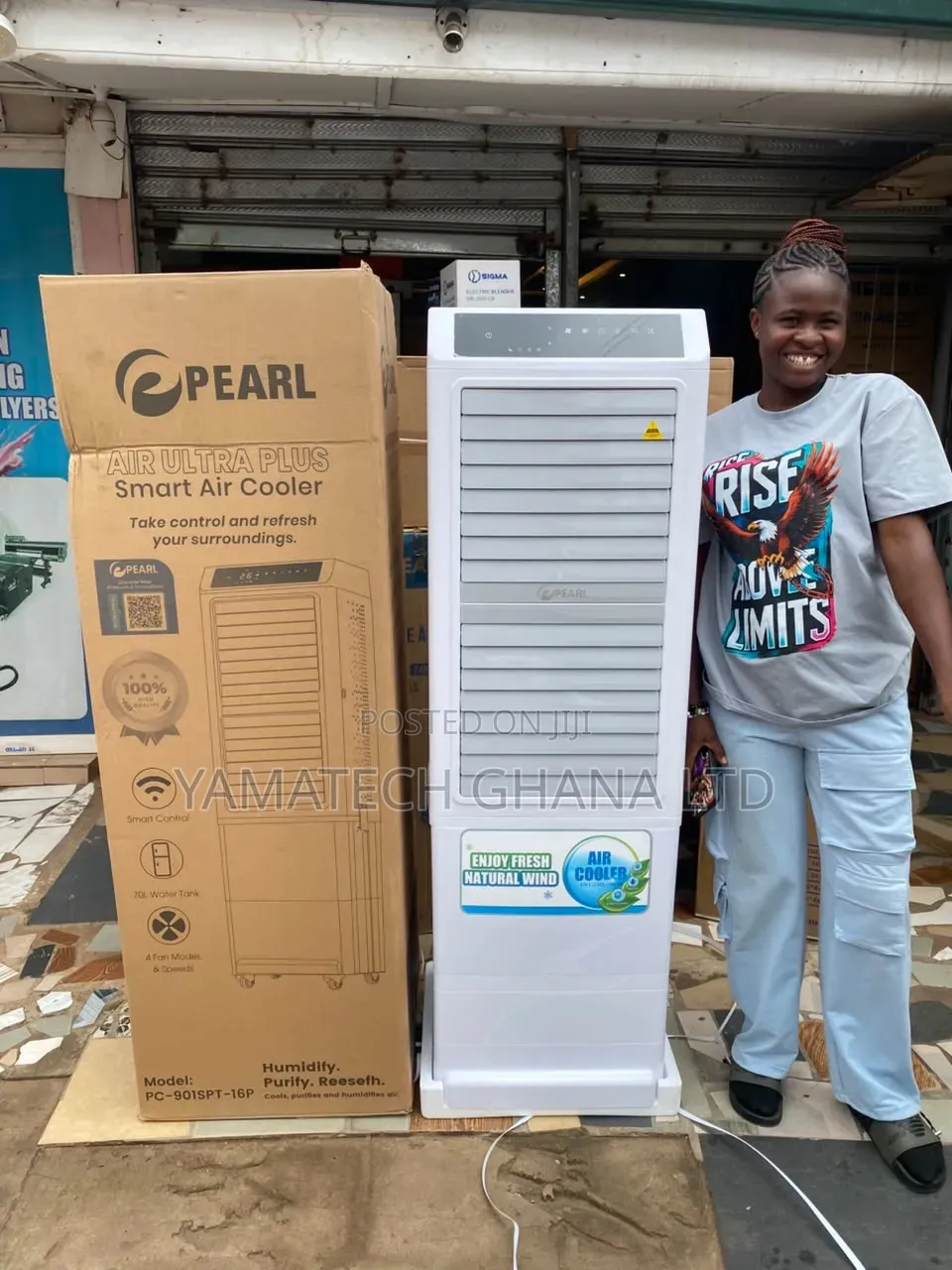 Ultra Plus Cool Pearl 70 Litre Air Cooler With Smart Control