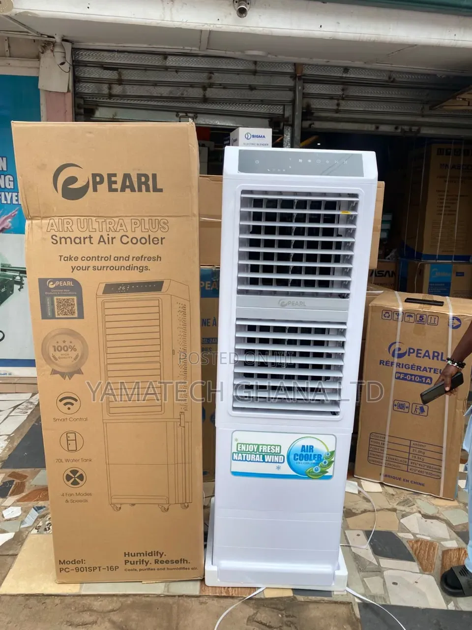 Ultra Plus Cool Pearl 70 Litre Air Cooler With Smart Control
