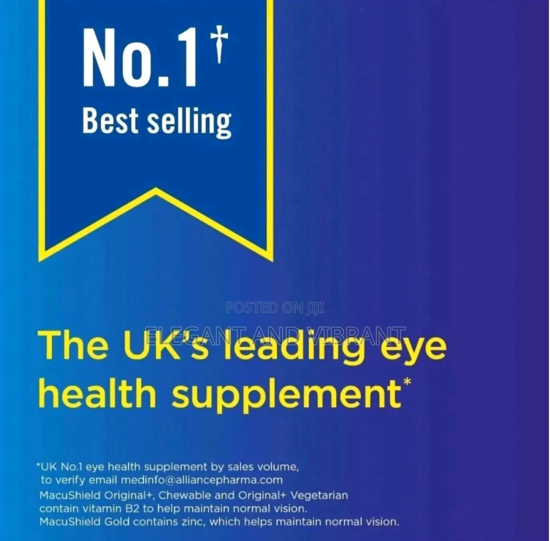 Macushield Original Plus Capsules 90 Day Eye Health Food Supplement