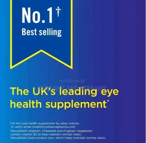 Macushield Original Plus Capsules 90 Day Eye Health Food Supplement