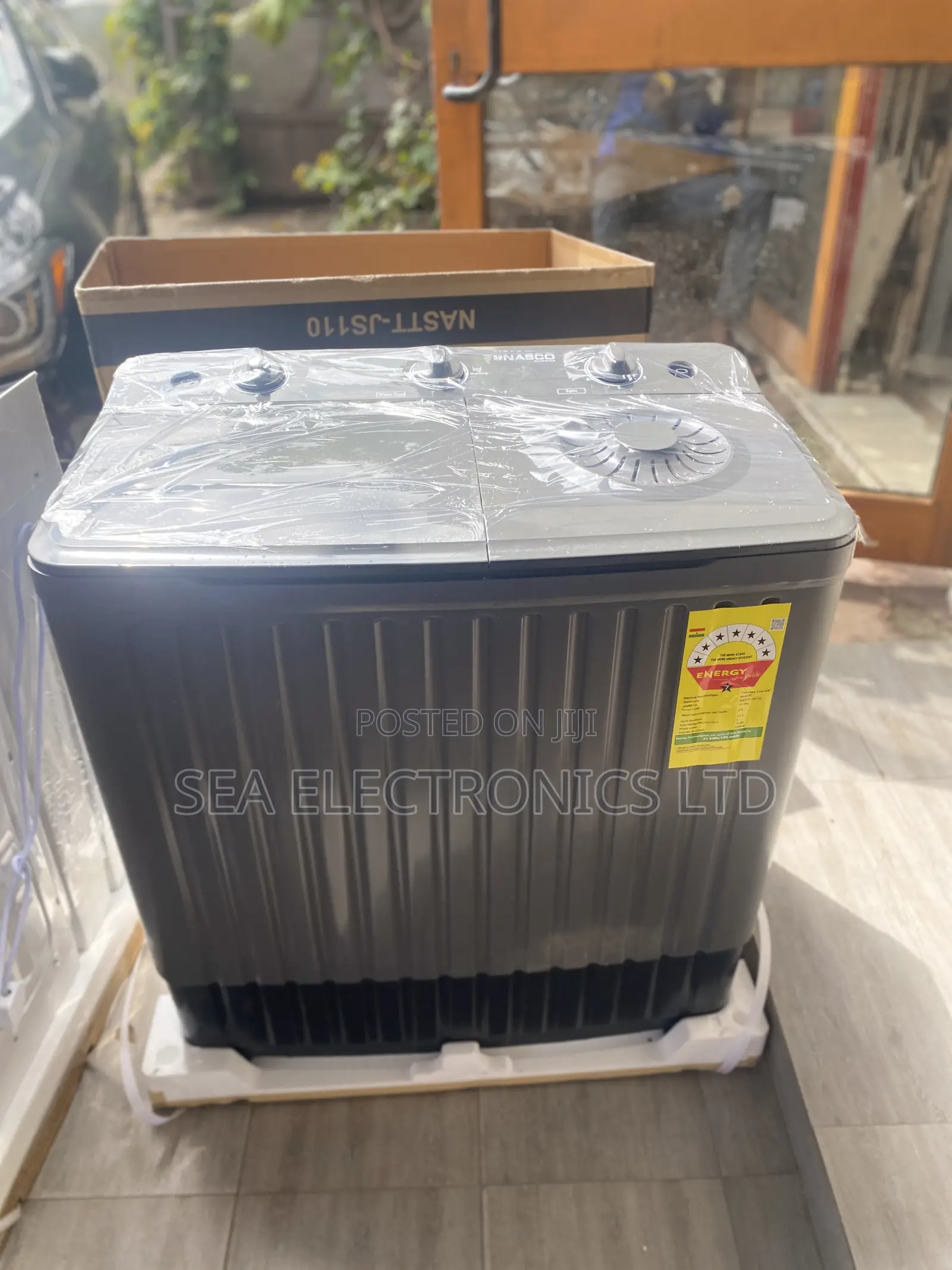 Nasco 10kg Semi-Automatic Washing Machine