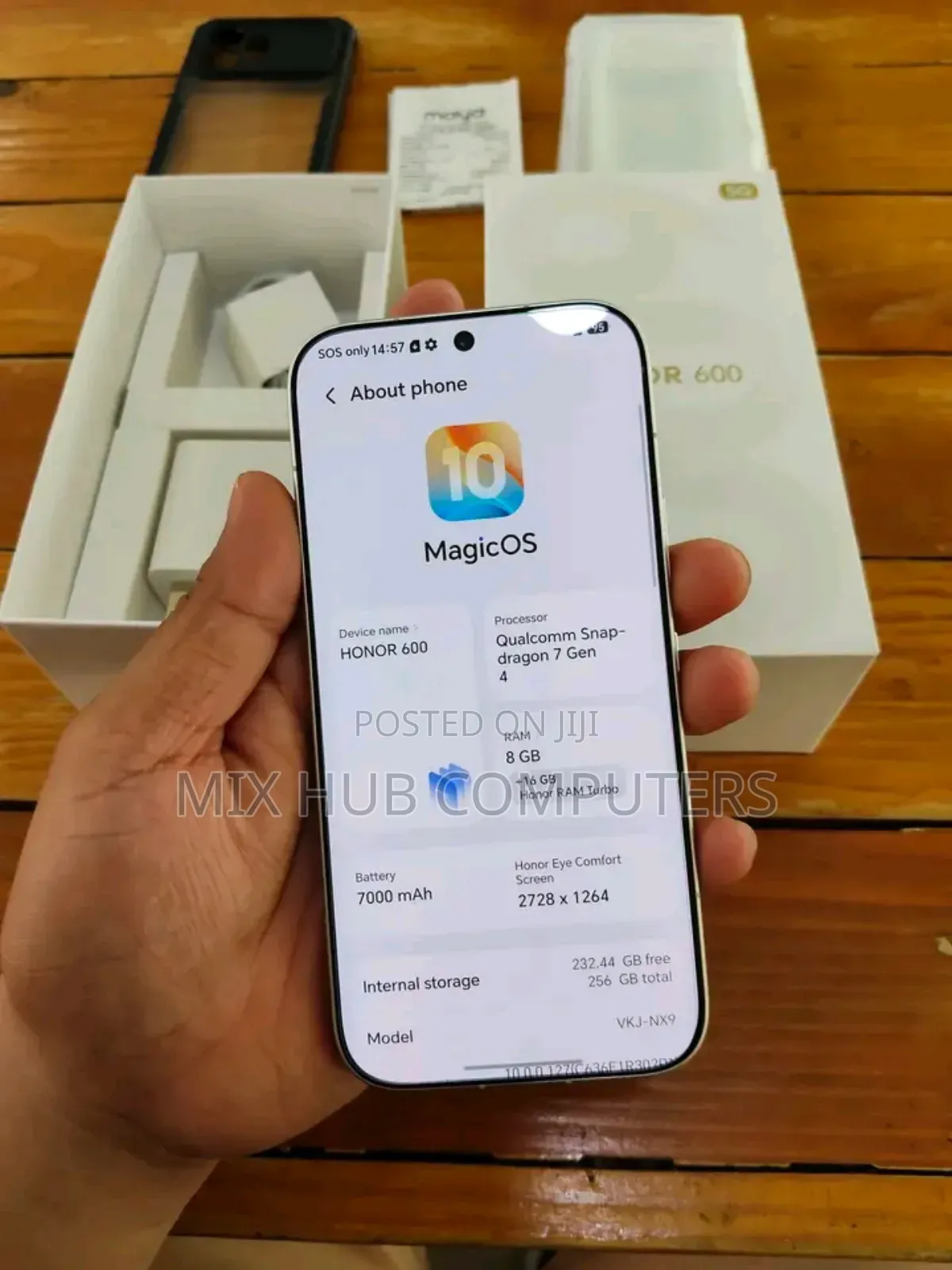 New Honor 600 256 GB White