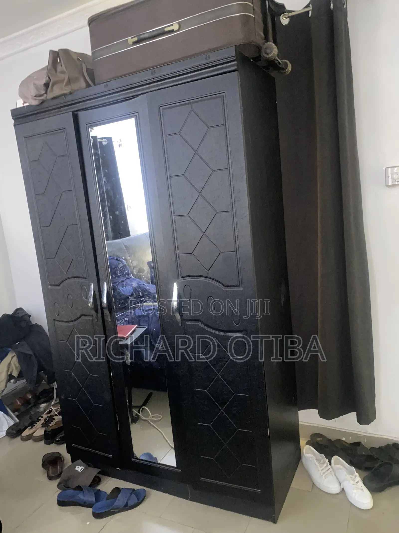 Black 3in1 Wardrobe
