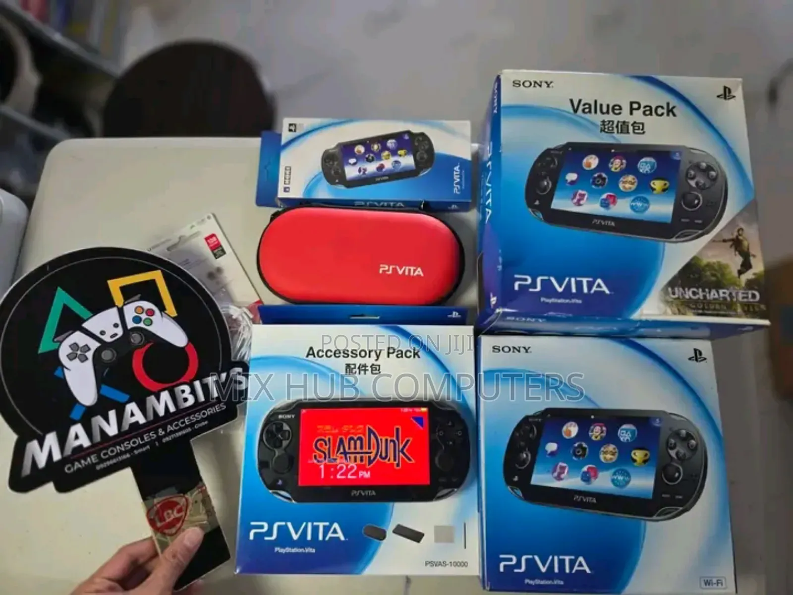Play Station Vita With 16games