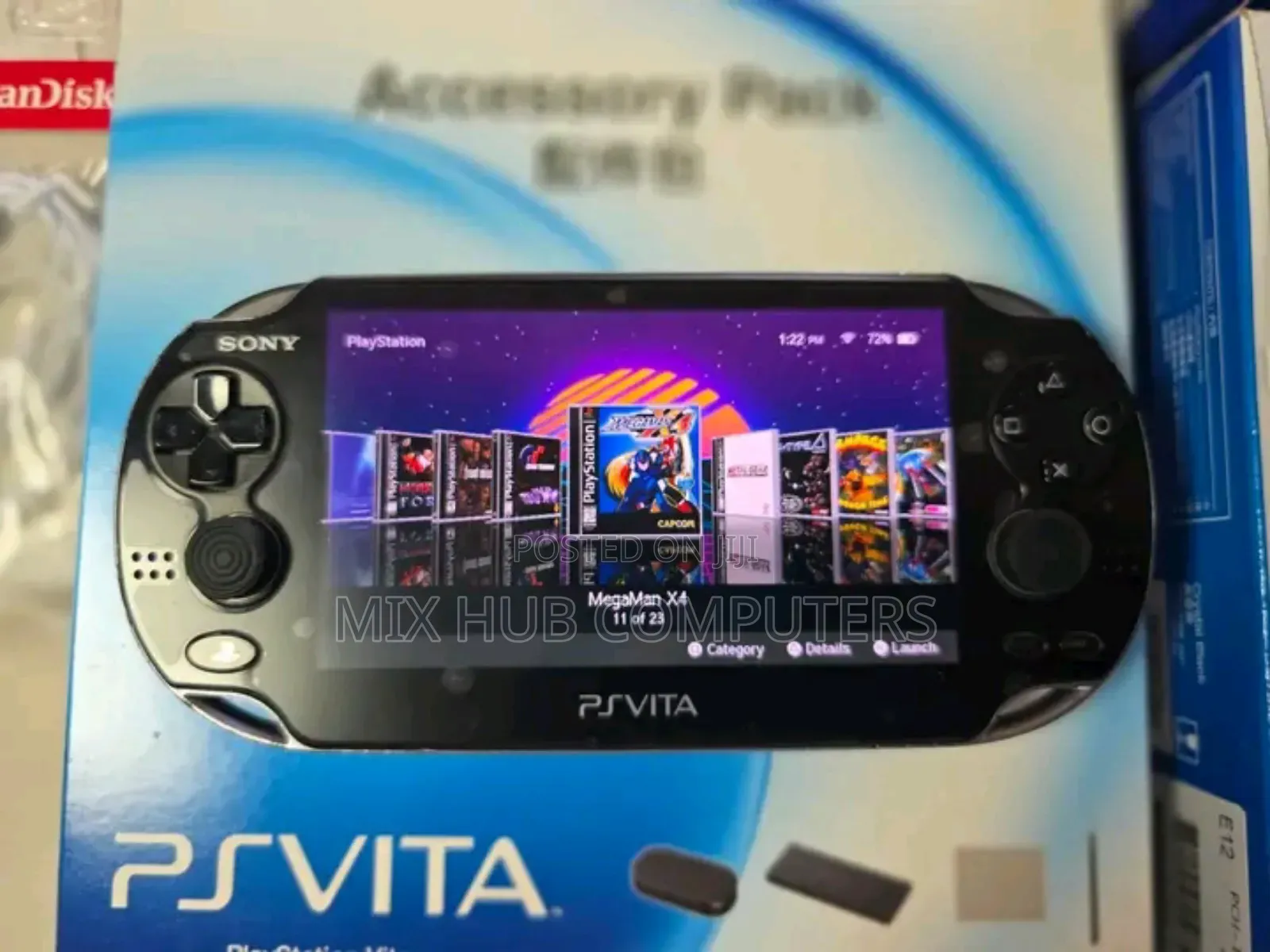 Play Station Vita With 16games