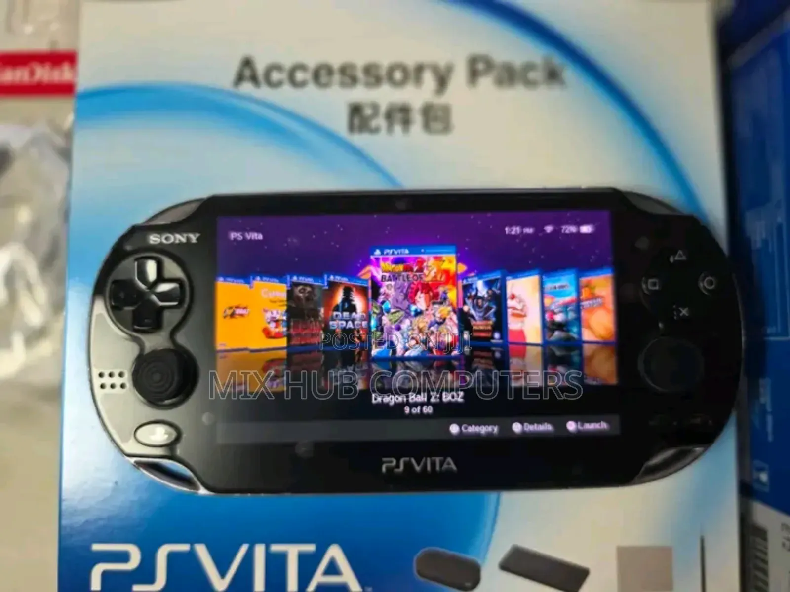 Play Station Vita With 16games