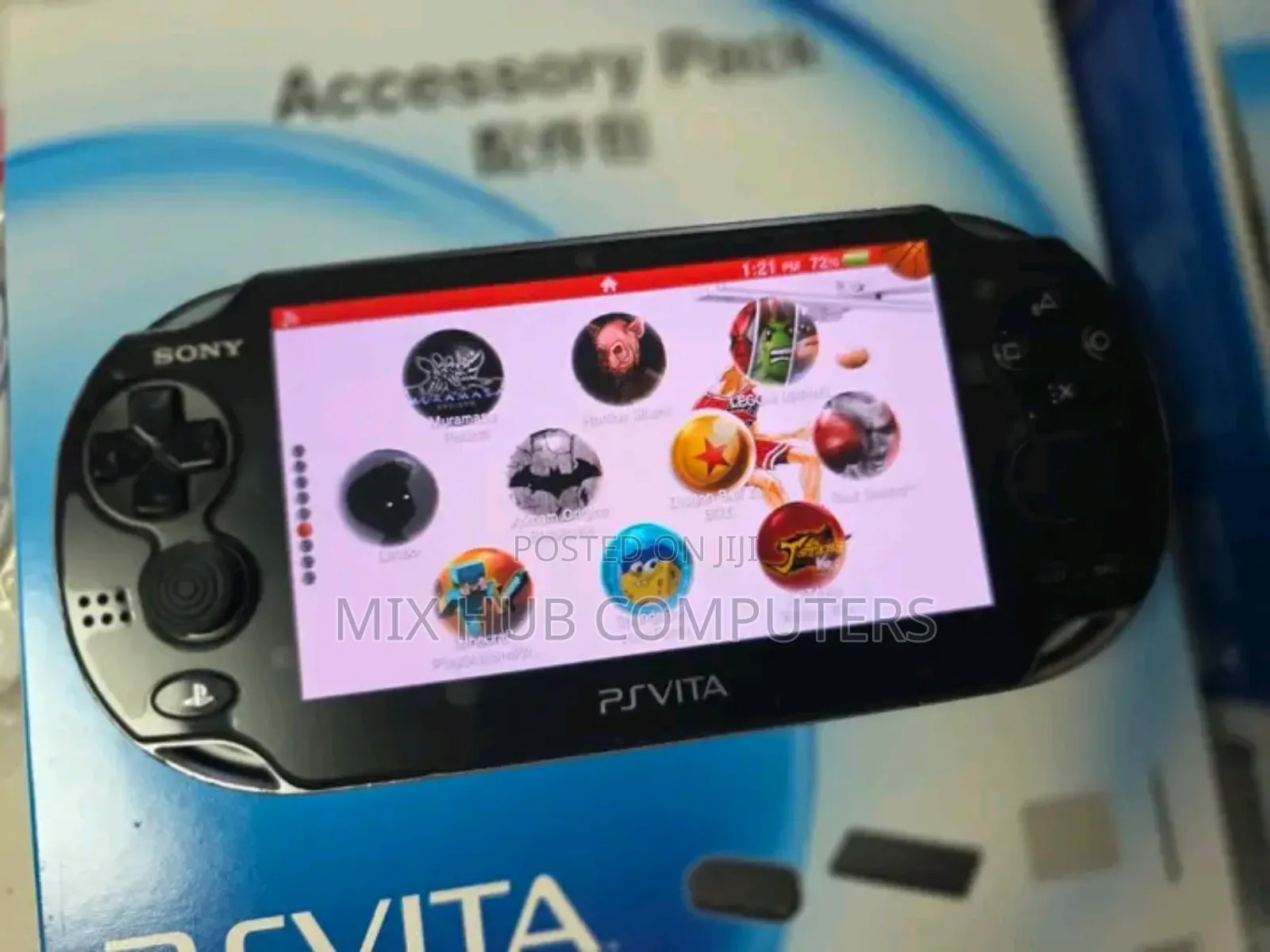 Play Station Vita With 16games