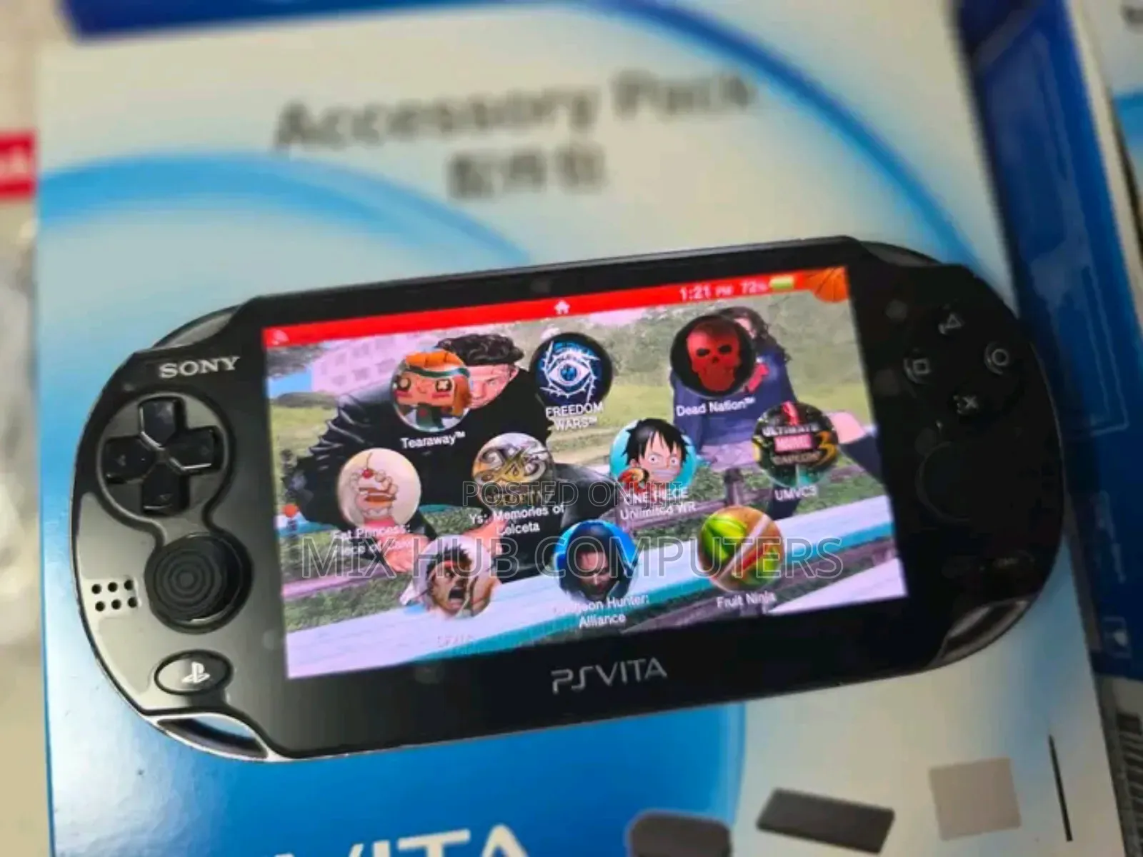 Play Station Vita With 16games