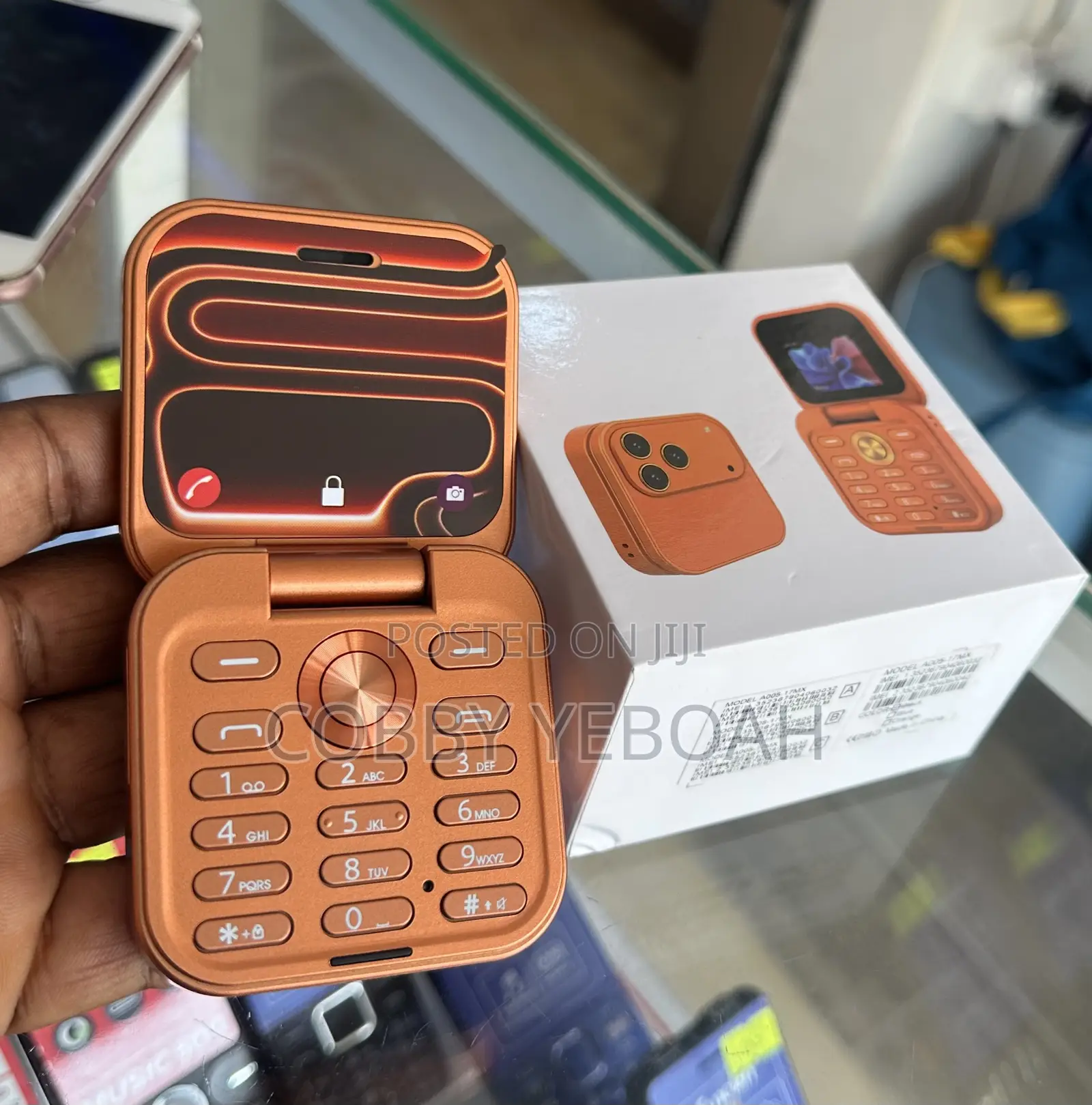New Mobile Phone Gold