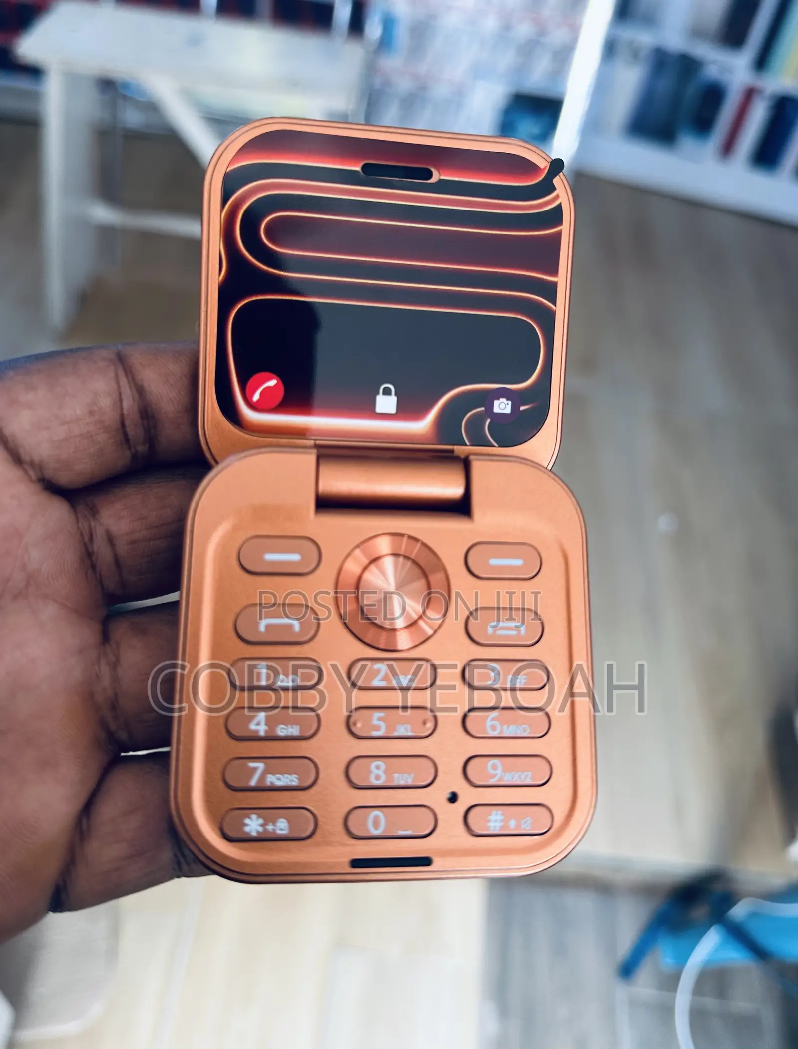 New Mobile Phone Gold