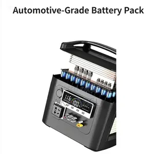 640w Portable Power Station 50ah Lifepo4 Battery Ac/Usb Outlet