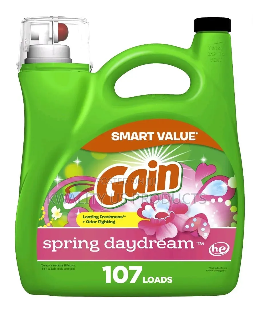 Gain Liquid Laundry Detergent - 107 Loads - 4.55 Litres