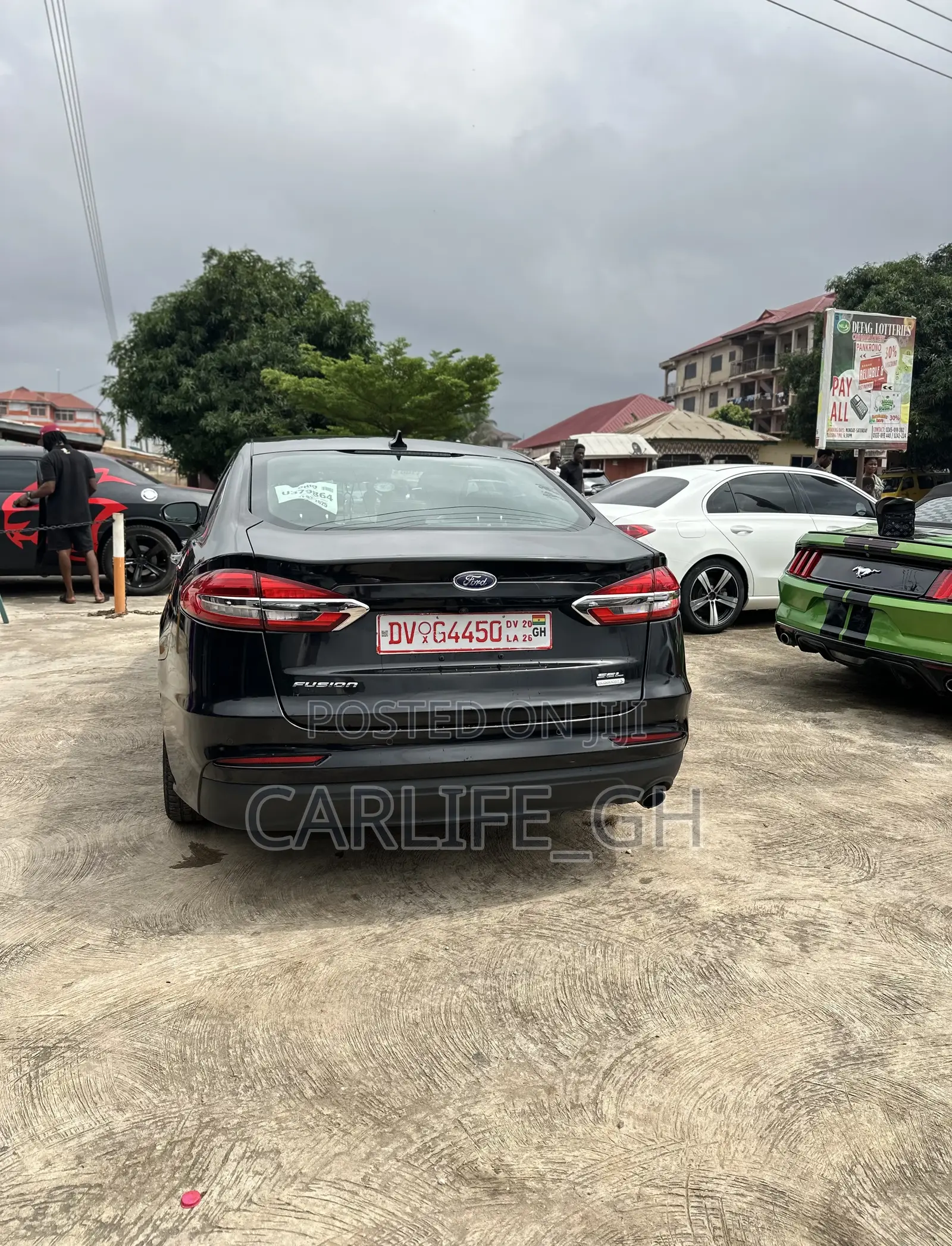 Ford Fusion SEL FWD 2019 Black