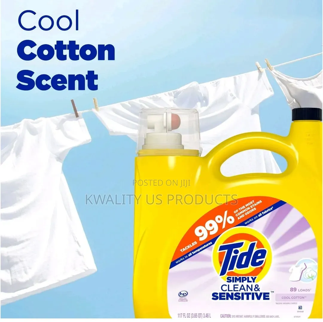 Tide Simply Liquid Laundry Detergent- 89 Loads - 3.46 Litres