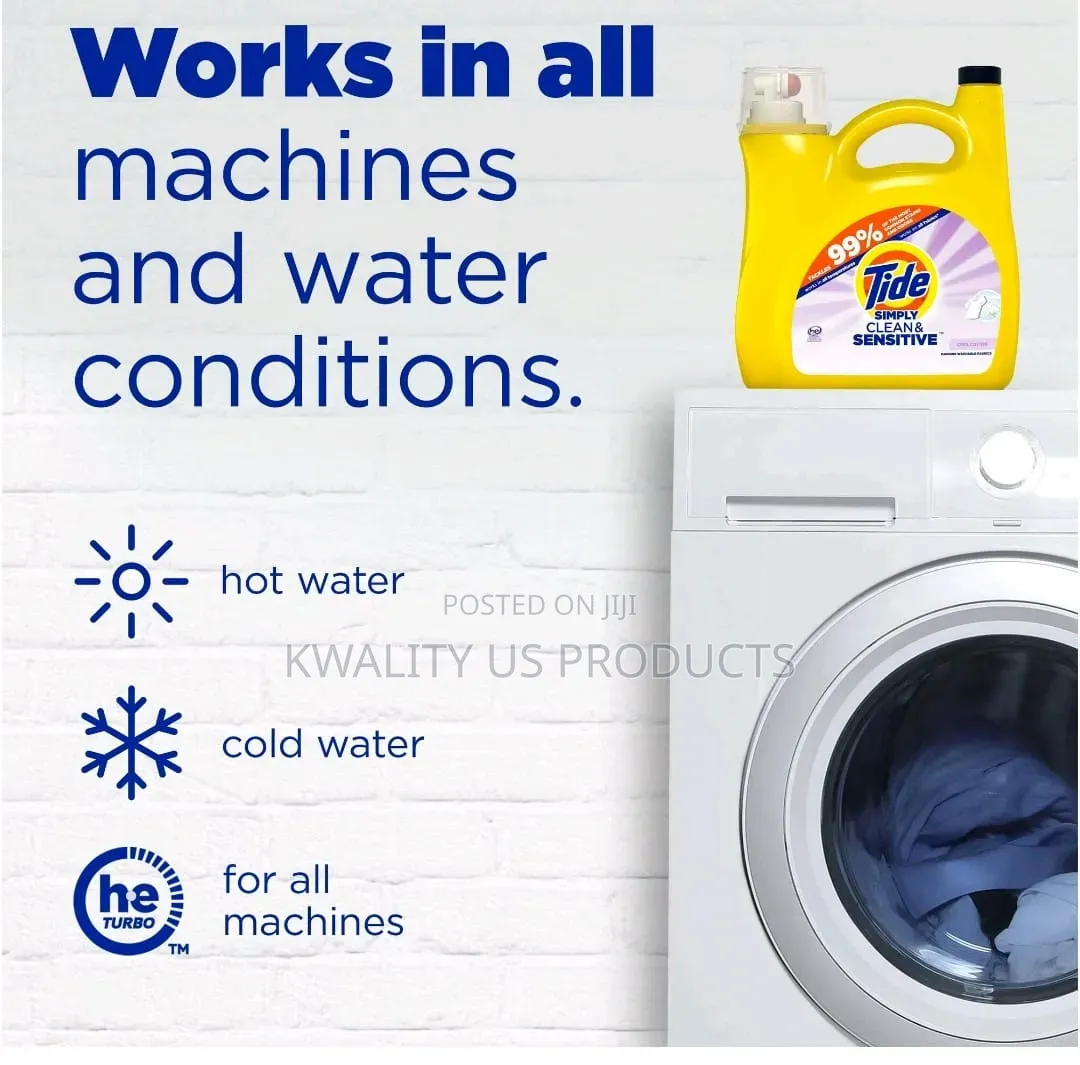 Tide Simply Liquid Laundry Detergent- 89 Loads - 3.46 Litres