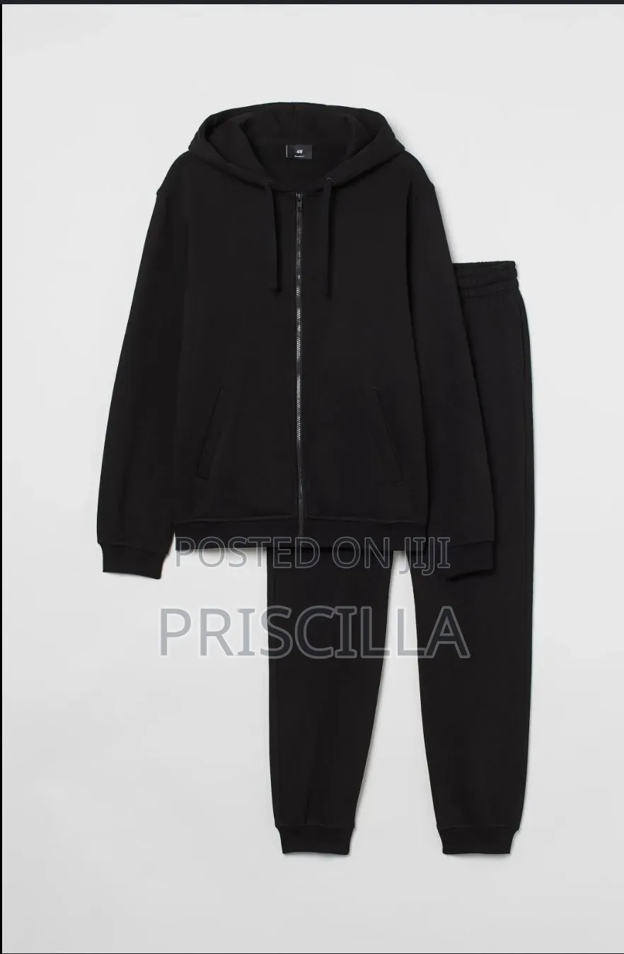 Plain Black Trucksuit