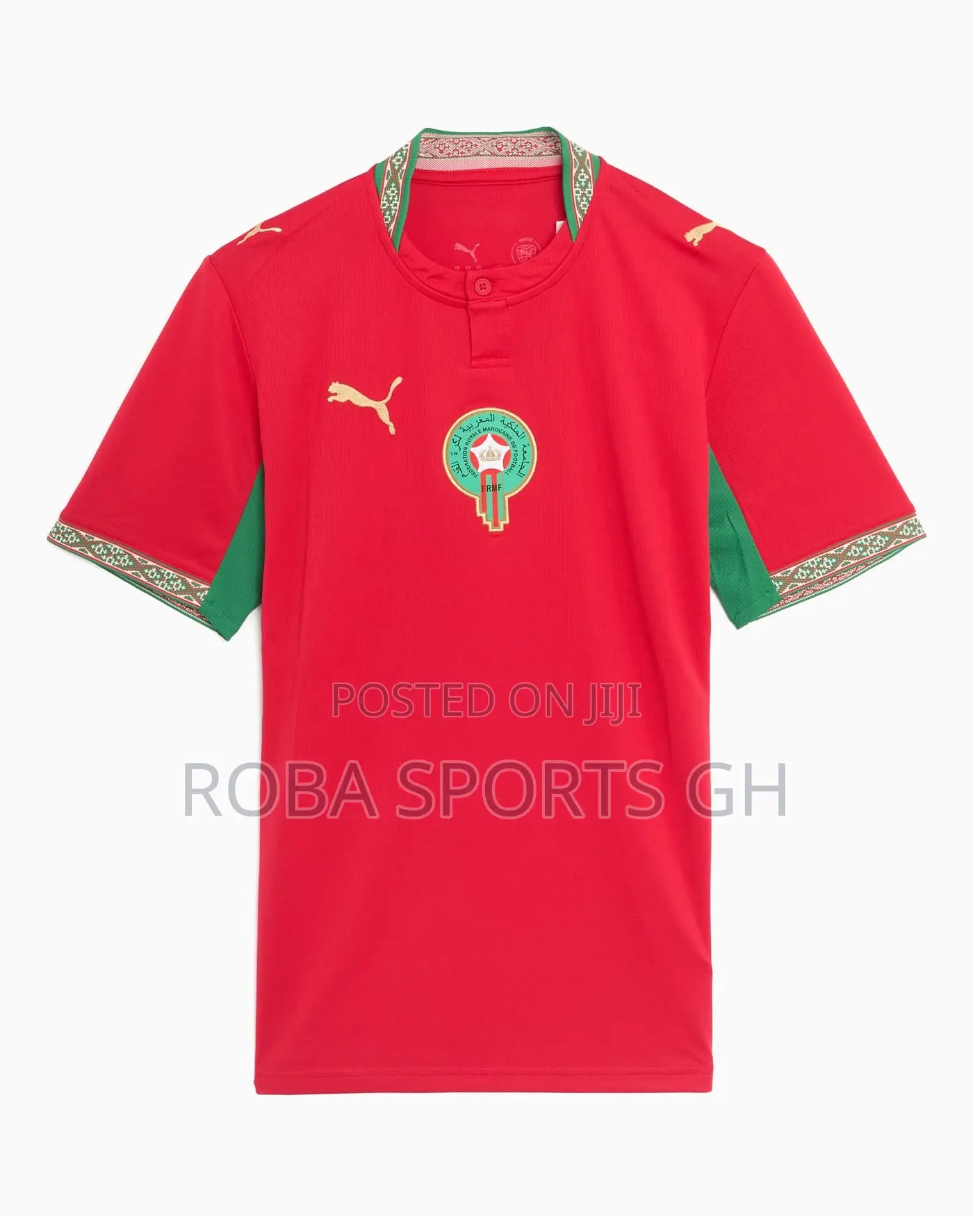 2026 Morocco World Cup Home Jersey