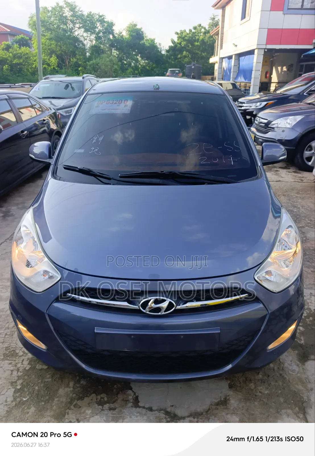 Hyundai I10 2014 Blue
