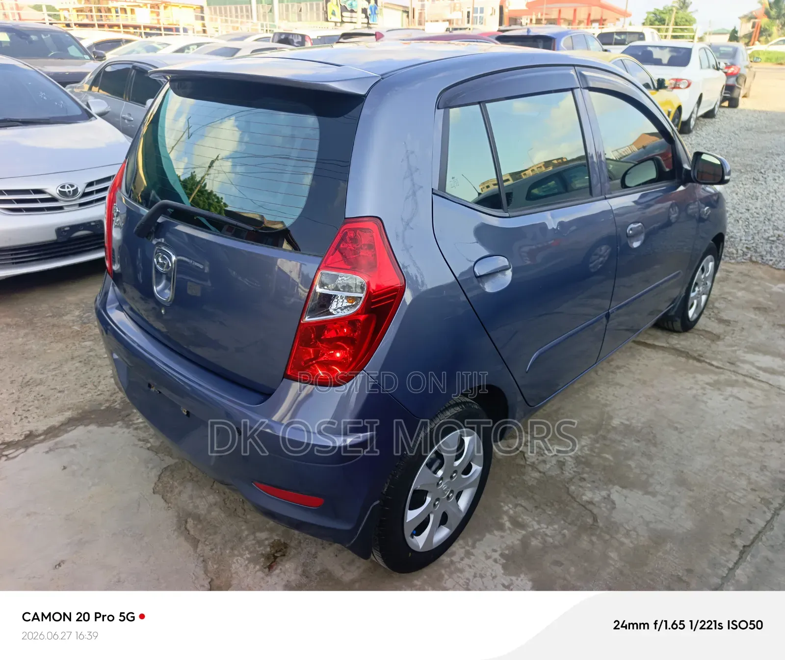 Hyundai I10 2014 Blue