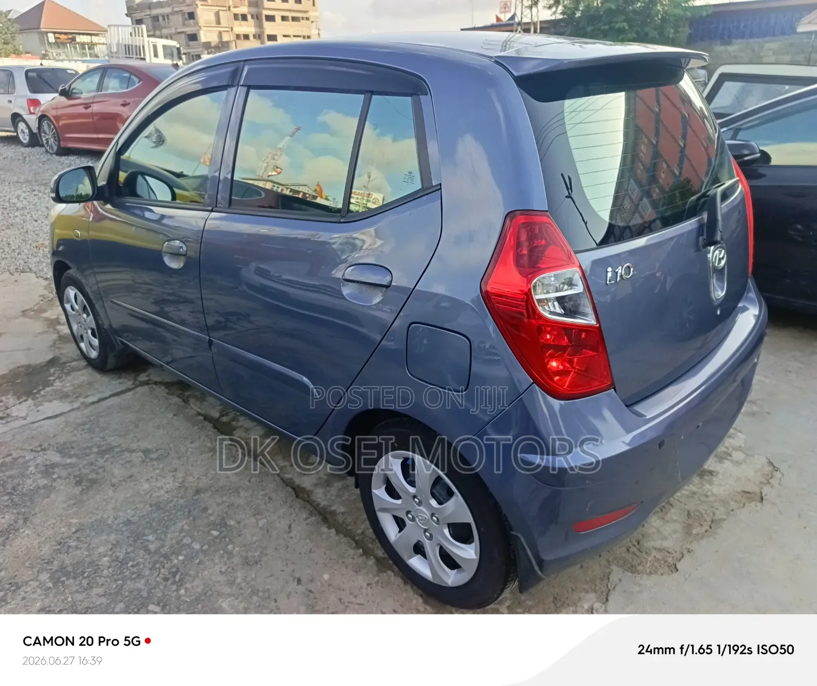 Hyundai I10 2014 Blue