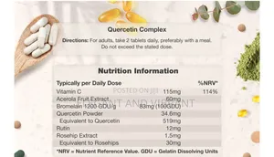 Quercetin Complex 815 Mg | 120 Tablets