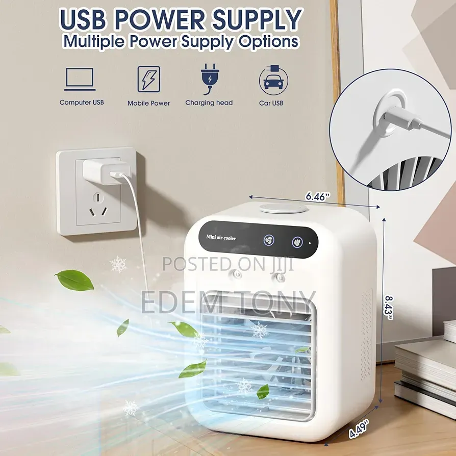 L7 Rechargeable Portable Air Cooler and Humidifier