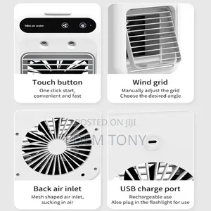 L7 Rechargeable Portable Air Cooler and Humidifier